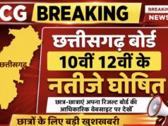 छत्तीसगढ़: 10वी,12वी के नतीजे घोषित यहा देखे रिजल्ट…