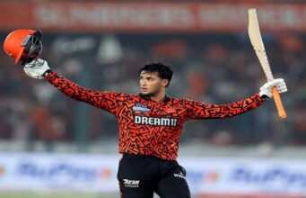 IPL 2026: अभिषेक शर्मा ने जड़ा 47 गेंद में शतक हैदराबाद 200 के करीब….